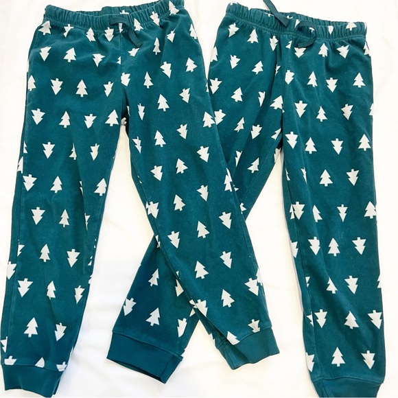 Primary Other - Primary Christmas Tree Fleece Pajama Jogger Size 6-7 Years
